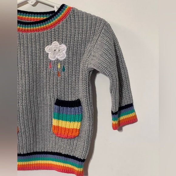 💜Host Pick!💜 Rainbow Baby Sweater by Next - Picture 6 of 7